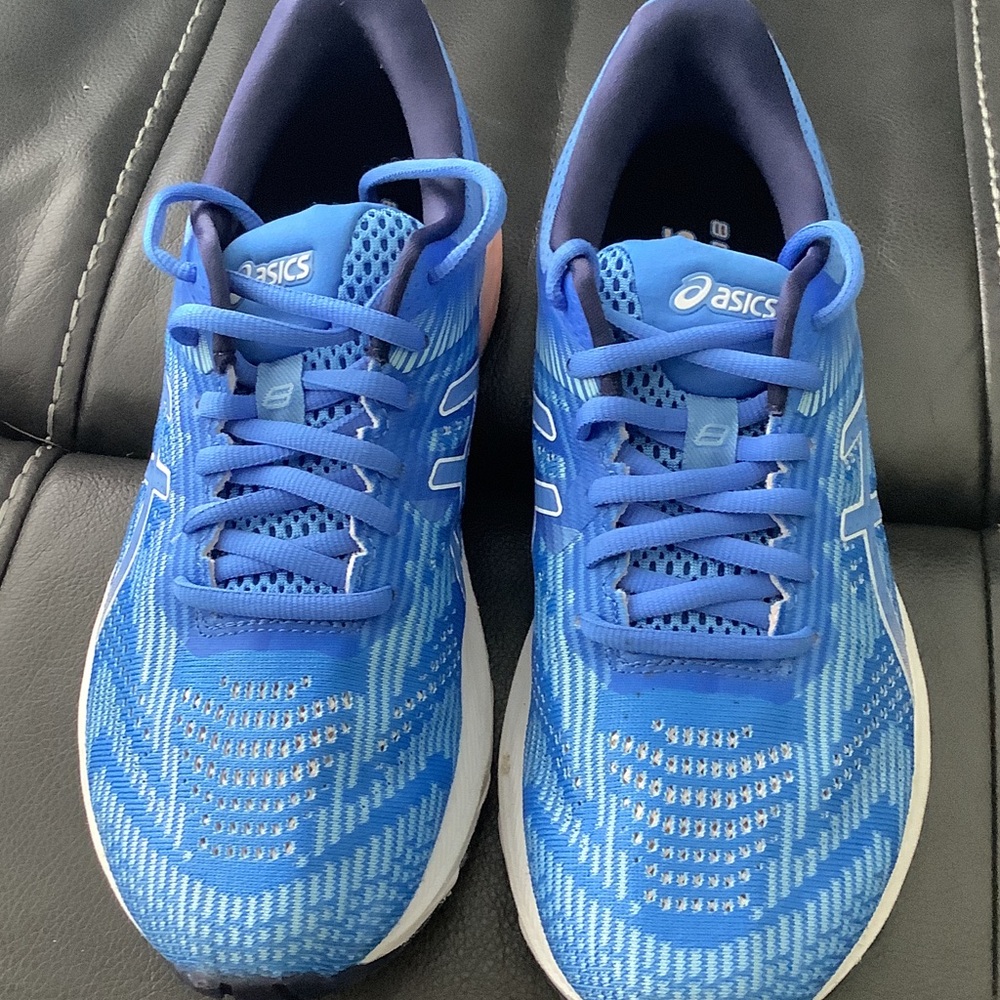 ASICS Vibrant Blue Athletic Sneakers
